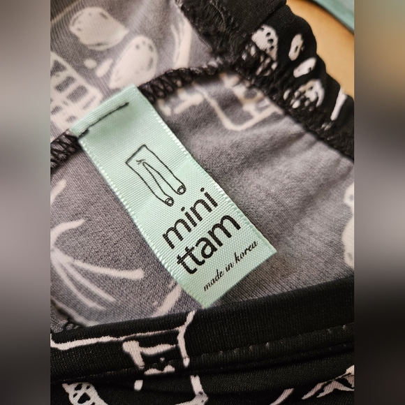 Halloween Style Women Skull Heads Pattern Print Yoga Trousers High Waist Legging - Picture 3 of 6